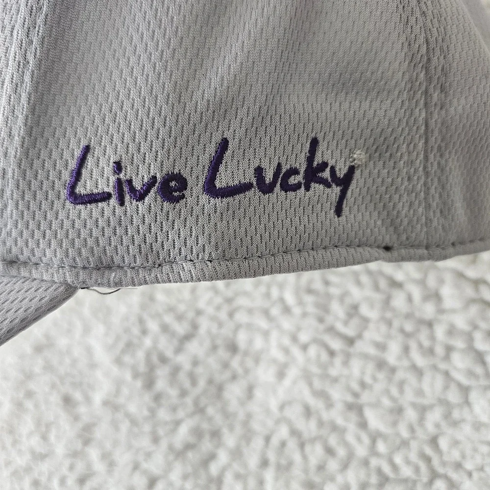 BLACK CLOVER LIVE LUCKY WEBER STATE UNIVERSITY WSU WILDCATS CAP GRAY L/XL NWT